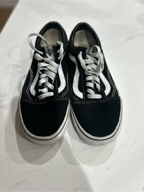 Vans Black and White Old Skool Sneakers